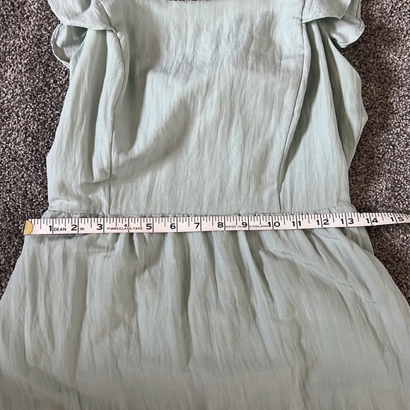 She + Sky sea foam green open back dress - Picture 7 of 7